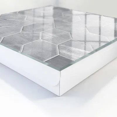 Schlüsselkasten modern Graue Geometrie