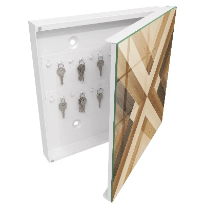 Schlüsselschrank für den Flur Eleganz aus Holz
