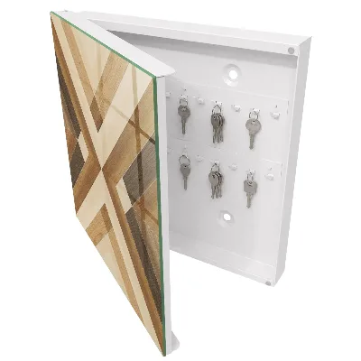 Schlüsselschrank für den Flur Eleganz aus Holz
