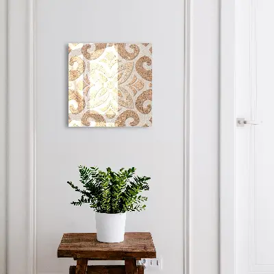 Schlüsselschrank Beige Eleganz