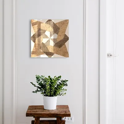 Schlüsselschrank für den Flur Holzstern