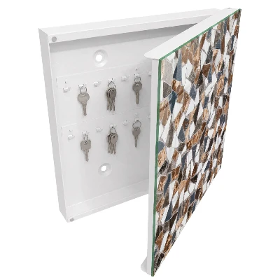 Schlüsselschrank Geometrisches Mosaik