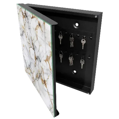 Schlüsselkasten modern Marmor-Eleganz