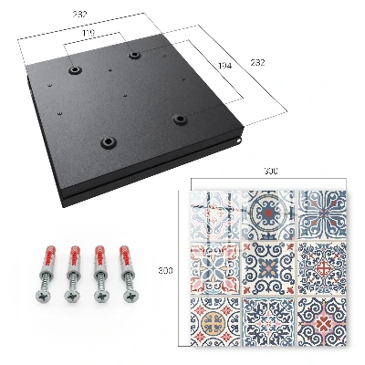 Schlüsselschrank Mosaikmuster