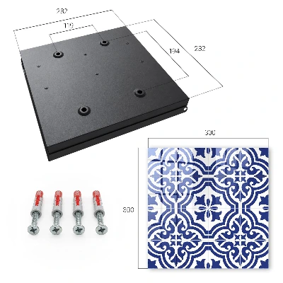 Schlüsselschrank für den Flur Geometrische Schönheit