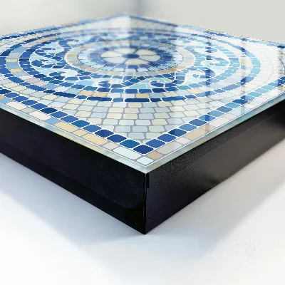 Schlüsselkasten modern geometrisches Mosaik