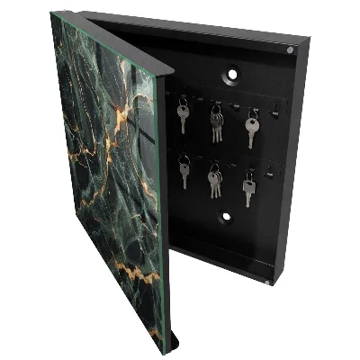 Schlüsselschrank für den Flur Marmor-Eleganz