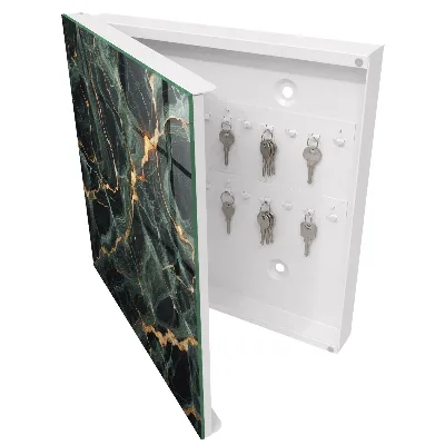 Schlüsselschrank für den Flur Marmor-Eleganz