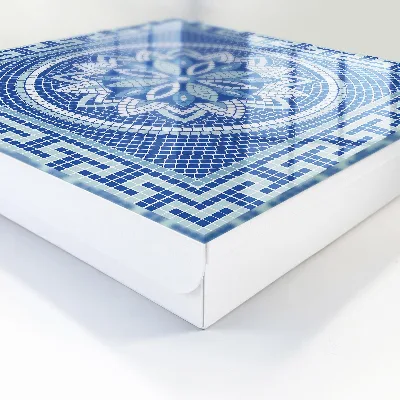 Schlüsselschrank Blaues Mosaik