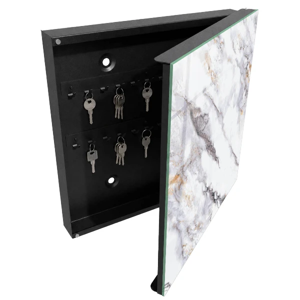 Schlüsselschrank für den Flur Marmor-Eleganz