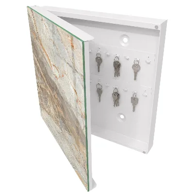 Schlüsselschrank Eleganter Marmor