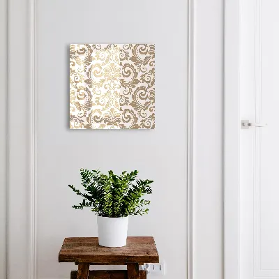 Schlüsselschrank Blumenschmuck