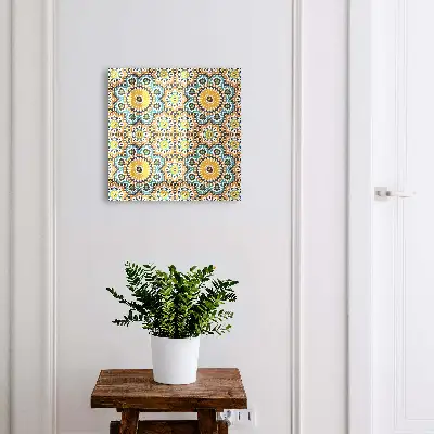 Schlüsselschrank für den Flur Geometrisches Mosaik