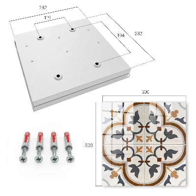 Schlüsselschrank Geometrische Eleganz