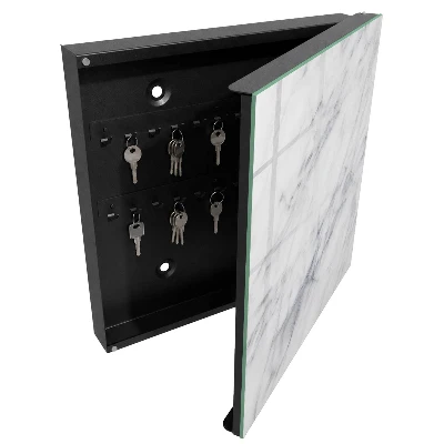 Schlüsselschrank für den Flur Marmor-Eleganz