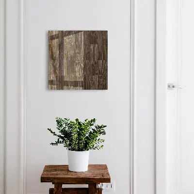 Schlüsselschrank für den Flur Braunes Holz