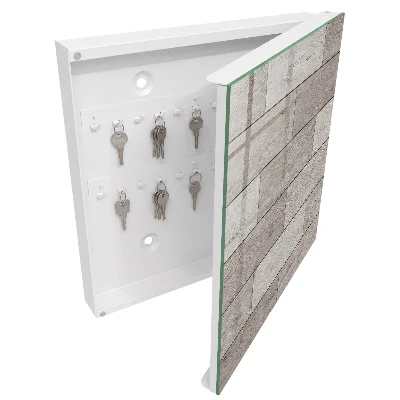 Schlüsselschrank Graues Holz