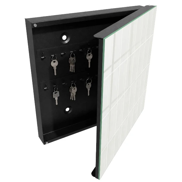 Schlüsselkasten modern Helle Fliesen