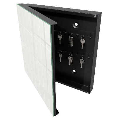 Schlüsselkasten modern Helle Fliesen