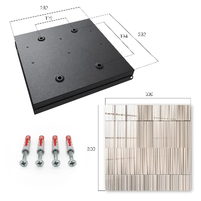 Schlüsselschrank Minimalismus der Linien