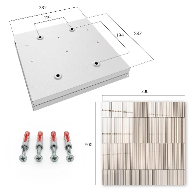 Schlüsselschrank Minimalismus der Linien