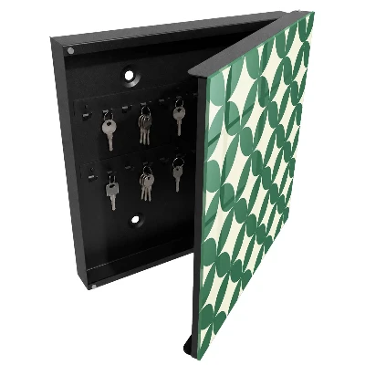 Schlüsselschrank für den Flur Grüne Räder