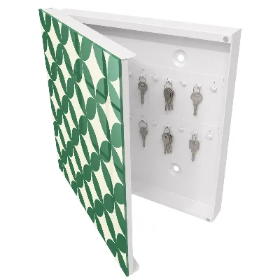 Schlüsselschrank für den Flur Grüne Räder