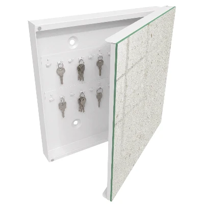 Schlüsselschrank für den Flur Beige Stein