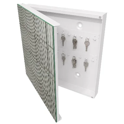 Schlüsselkasten modern Graue Fliesen