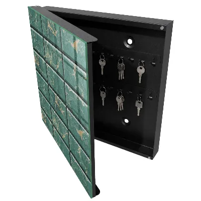 Schlüsselschrank Grüner Marmor