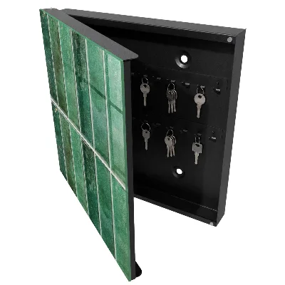 Schlüsselschrank Grünes Muster