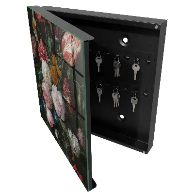 Schlüsselschrank Ein Blumenstrauß
