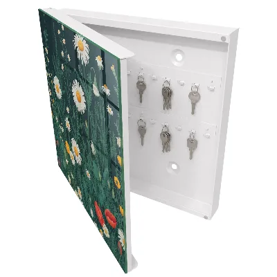Schlüsselschrank für den Flur Blumenwiese