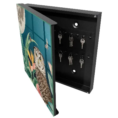 Schlüsselschrank Exotische Landschaft