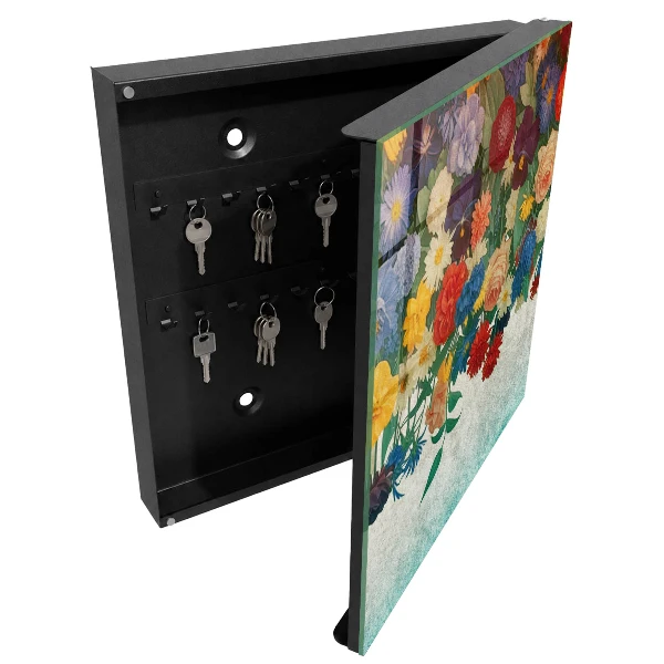 Schlüsselschrank für den Flur Blumenparadies