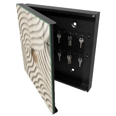 Schlüsselschrank Zen-Komposition
