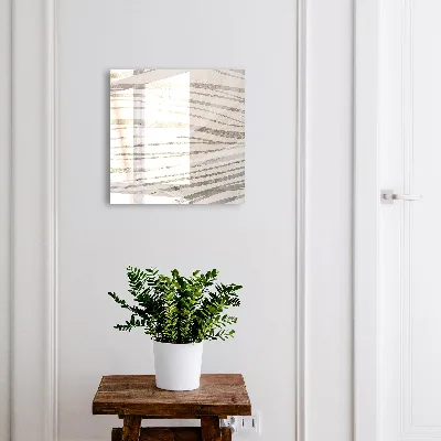 Schlüsselkasten modern Wellen von Grau