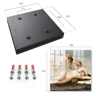 Schlüsselschrank Die Geburt der Venus von Alexander Cabanel