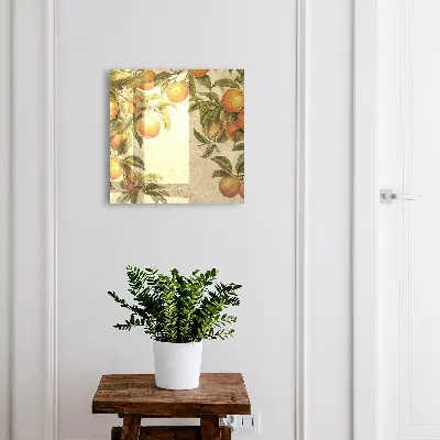 Schlüsselkasten modern Orangen Natur