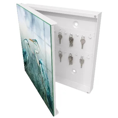 Schlüsselkasten modern Wasserreiher