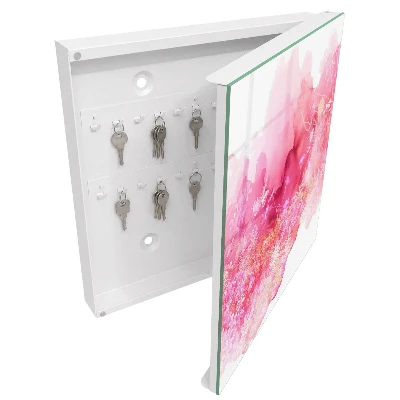 Schlüsselschrank für den Flur Blumenlandschaft