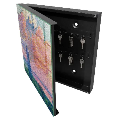 Schlüsselschrank für den Flur Farbenfrohe Natur