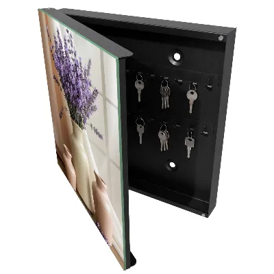 Schlüsselschrank für den Flur Blumen in einer Vase