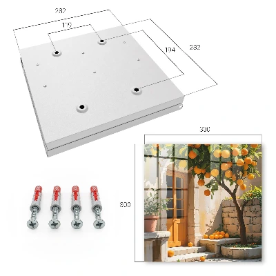 Schlüsselschrank für den Flur Orangengarten