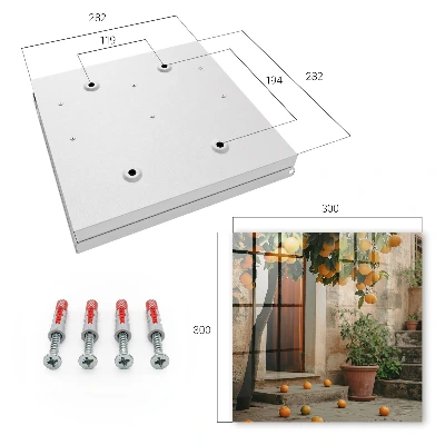 Schlüsselschrank für den Flur Gemütliche Terrasse