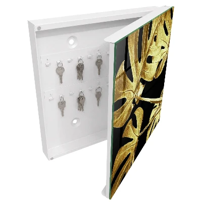 Schlüsselschrank Monstera-Blätter
