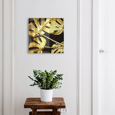 Schlüsselschrank Monstera-Blätter