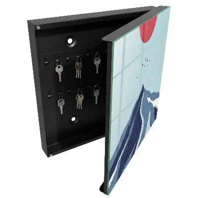 Schlüsselschrank für den Flur Blaue Berge