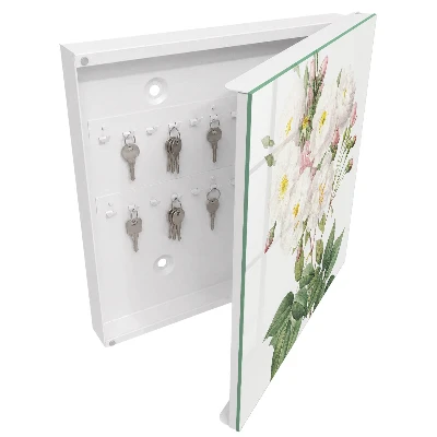 Schlüsselschrank für den Flur Blumenzauber