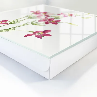 Schlüsselschrank für den Flur Rosa Blüten